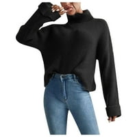 Adviicd lagani džemperi za žene Ljeto Ženski liff dugih rukava kabela pletene kardigan džemperi otvori