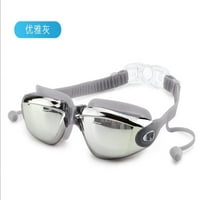 Naočale za plivanje sa ušima Novi naočare za plivanje Silikonske naočale protiv magle vodootporne muškarce