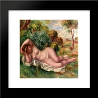 Reguling Nude uramljeno Art Print Renoir, Pierre Au