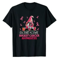 Clearence za podizanje raka dojke Womens Works Tops kratkih rukava izvadljiva bluza Slovo podizanja