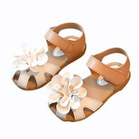 Dyfzdhu Djevojke Sandale Kids Girls Cvijeće cipele Sandale Princeze Cipele Sandale Plesne cipele