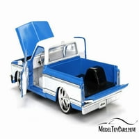 Chevy Cheyenne, Blue W White - Jada 99048DP - Discast Model Model igračka automobila