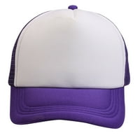 Dadaria kašika šeširi Muškarci Žene Unise Baseball Cap Boys Girls Boja blok Snapback Hip Hop Flat Hat