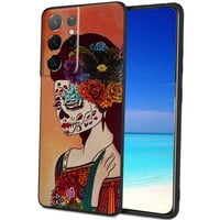 Kompatibilan sa Samsung Galaxy S Ultra S telefonom, Meksičko-umjetnost - CASE SILIKONE ZAŠTITE ZA TEEN