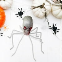 Halloween Head Spider Terror Cijela osoba Mesto Decoion rekviziti za odmor za odmor Halloween Decoion