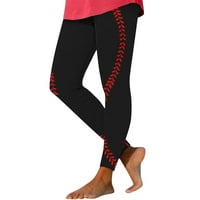 Žene Stretch gamaše Fitness Trčanje Teretana Sportska dužina Aktivne hlače Ljetne modne duge cvjetne