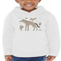 Hyena Summer Ilustracija Hoodie Toddler -Image by Shutterstock, Toddler