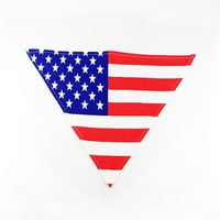 Midlee USA zastava 4. jula Dog Bandana