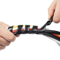 -Line kabel urednog omota 0,25 do 2 promjera 98 dugačak, crni
