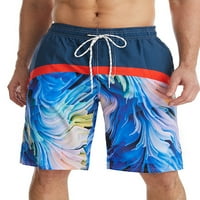 Bomotoo muns dno cvjetno print plaže kratke hlače srednje strukne ljetne kratke hlače Classic Fit Mini
