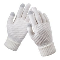 Leesechin zimske rukavice čišćenje ženske zimske rukavice tople obloge - ugodne toplije plišane guste