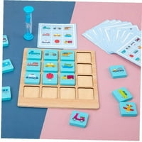 Southwith Children Puzzle Board Game Instant Photo Memory Chess Baby Montessori Rano učenje Obrazovne igračke Korisno obrađeno