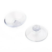 Marbhall Mini usisne čaše čiste bez kuka bez rupa, PVC plastični nosači za usisavanje za festivalski