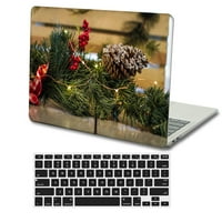 Kaishek tvrda futrola Kompatibilan je samo MacBook Pro S + crni poklopac tastature A2780 A2485, tip