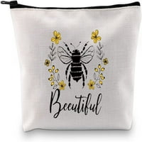 Pčelinji ljubimci za žene djevojke podneske kozmetičke torbe šminke