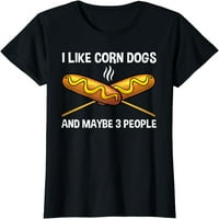 Smiješni kukuruzni pas git za djecu muškarci za muškarce hotdog kobasica Foodie majica poklon posada