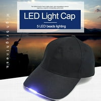 Šeširke ruke besplatno sa LED kapom za ribolov baterije za trčanje