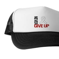Cafepress - Plućač karcinom nikad ne odustane - Jedinstveni kapudžija, klasični bejzbol šešir