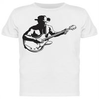 Kauboj svira majicu gitare muškarci -Image by shutterstock, muško mali