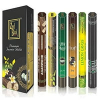 Crna aroma Premium mirisni štapići - spokojni i oduševljenje tamjanskim štapovima - osjetite prirodne