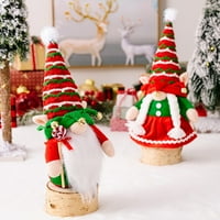 Božićni gnomi ukras stolop ukras Božićni ekran ukras zatvoreni božićni ukrasi za kućni dekor gnomi plišane