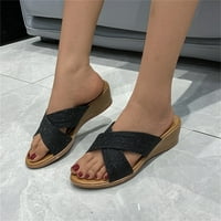 Loopsun Ljetne sandale za žene, ženske sandale za čišćenje, novih gustih prosilnih cipela za cipele