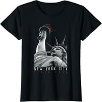 New York City sa kipom grafičke majice Liberty Poster
