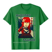 Jhpkjsword Art Online Ryotaro Tsuboi Muškarci Smiješni modni tinejdžeri Premium pamučne majice ispisane