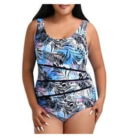 Plus size za kupaće za žene Žene plus veličine jednodijelni kupaći kupaći kupaći kupaći kostimi kupaći