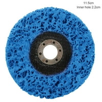 Dido brušenje boje kotača za uklanjanje hrđe mljevenje diskova od nehrđajućeg čelika poliranje, plava