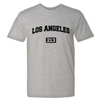 Pleasemetees Muns Los Angeles L.A. Pozivni broj u nevolji HQ Tee