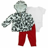 Carters Baby Girl Accesing Set-Jacket, Bodysuit, Hlače