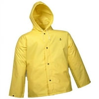 J56107.Sm mala duraScrim jakna s priloženom kapuljačom, PVC žutom