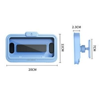 Vodootporni držač za tuširanje telefona Rotirajuće, antiflopto dodirni ekran za zid Nositelj telefona