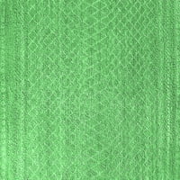Ahgly Company Indoreni pravokutnik Oriental Emerald Green Industrial Industrial Neuševi, 5 '7'