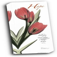 Tulipani u crvenoj - nada galerija zamotana rastegnuta platna