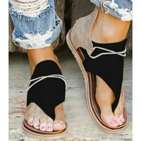Žene Ljetne cipele za cipele sa kopčom sa patentnim sandalama Stanovi Lady Casual Beach Sandals