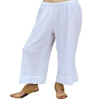 Avamo dame casual visokog struka Loungewear elastična struka Boho hlače Žene u boji na plaži