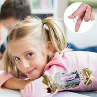 Sjajna kosa šarena gumena traka dječja djevojka šarena modna gumena traka za jednokratnu upotrebu elastična