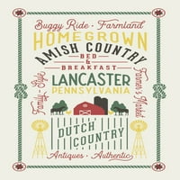 Lancaster, Pennsylvania, Lokalna ljubav, Tipografija