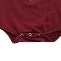 Novorođena dječja djevojka Valentines Dnevna odjeća Odjeća ruffle romper + luk kratke hlače + set za