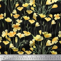 Soimoi pamuk poplin tkanini leptir cvjetni dekor tkanina od tiskanog dvorišta široko