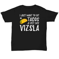 Majica Cinco de Mayo za Taco Lover Vizsla Dog mama