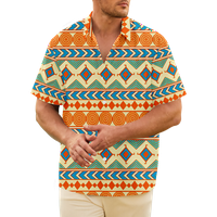 Majica kratkih rukava Tradicionalni uzorak Ispiši Super Cool Prozračno Ljetna košulja za muškarce Žene