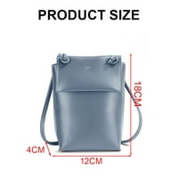 Vertikalna torba za mobilne telefone Modna jednostavna mini dijagonalna mala torba na ramenu mekana