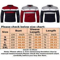 WRCNOTE MENI T majice Okrenite navratnik Tee rever vrat Polo majica Jesen Classic Fit pulover Majica