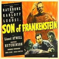 Sin Frankenstein Top: Boris Karloff dno s lijeve strane: Boris Karloff Basil Rathbone Bela Lugosi Movie