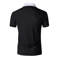 Corashan Muns Majica za muškarce Modna patchwork majica sa kratkim rukavima za nove ljetne košulje za