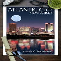 Atlantic City, New Jersey, Skyline noću