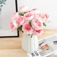 Single Lulian European Rose Home Decoration Cvijeće svile